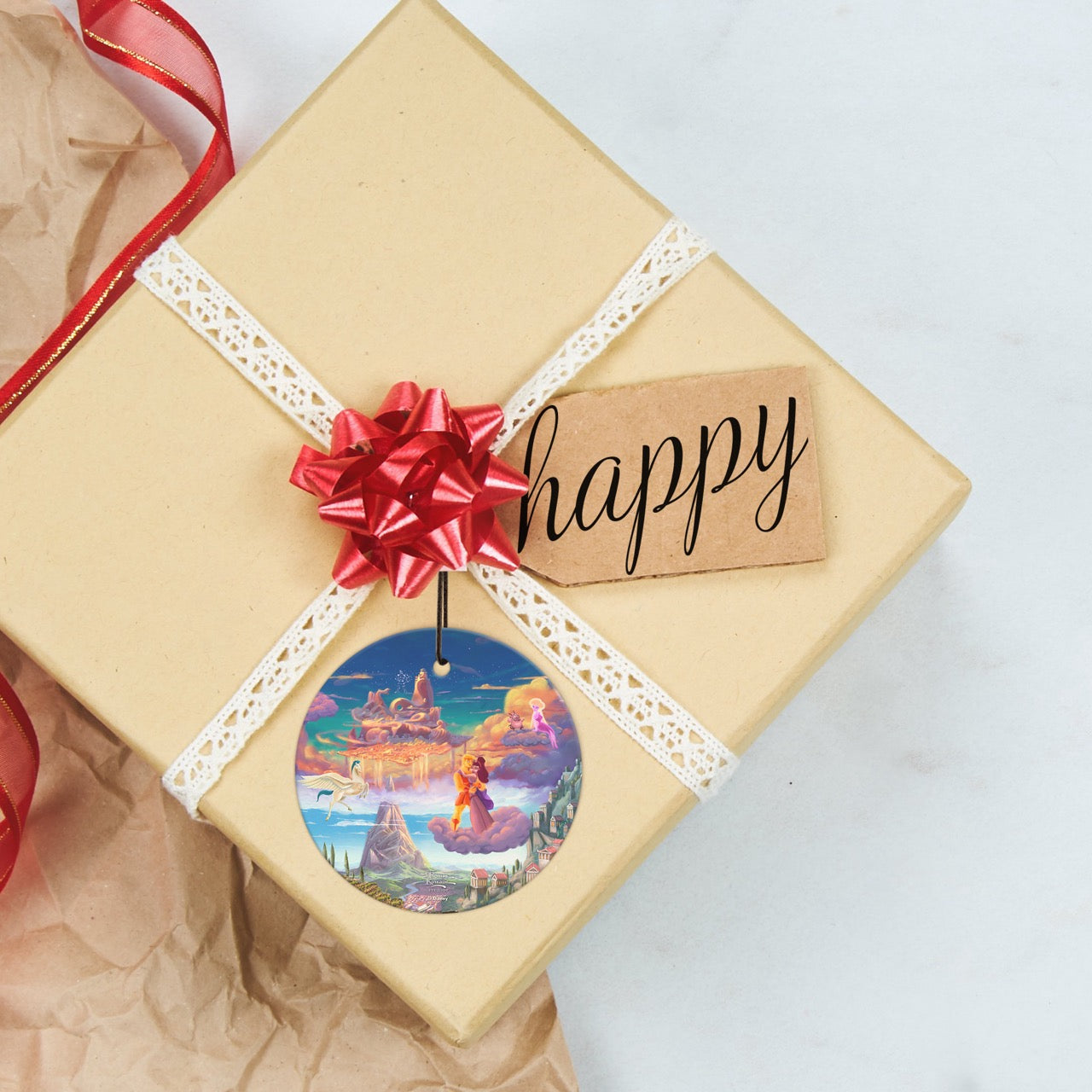 Disney (Hercules) StarFire Prints™ Hanging Glass Print SPCIR1323